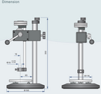 Durometer Test Stand: Shore A