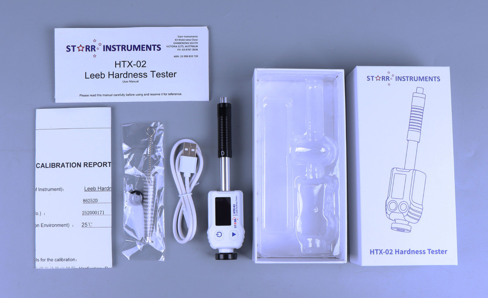 Portable Hardness Tester: HTX-02