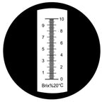 0-10% Brix Refractometer: BRM-10