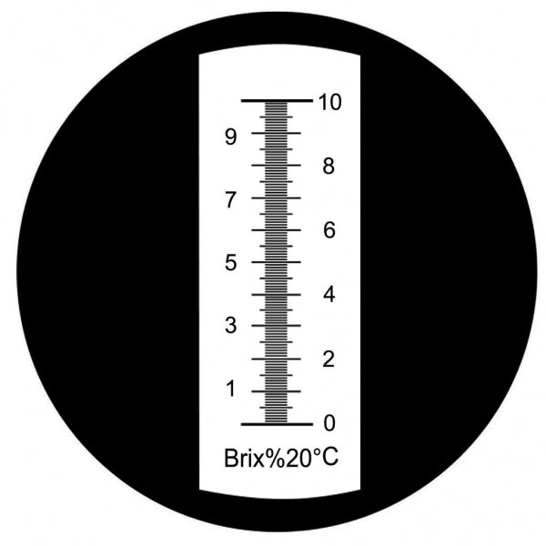 0-10% Brix Refractometer: BRM-10
