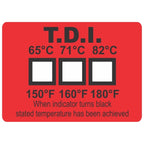 Dishwasher Thermal Disinfection Indicator Labels: TDI